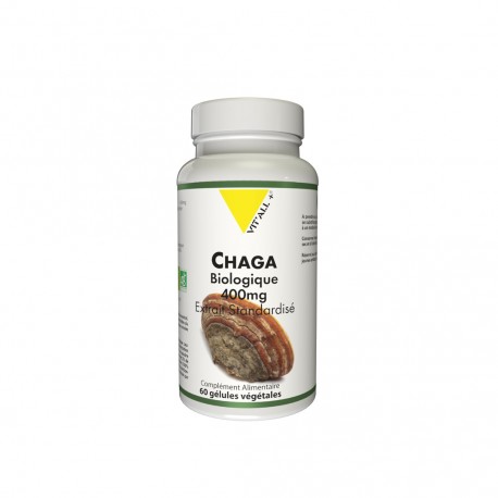 Chaga bio 400mg 60gél Vitall+